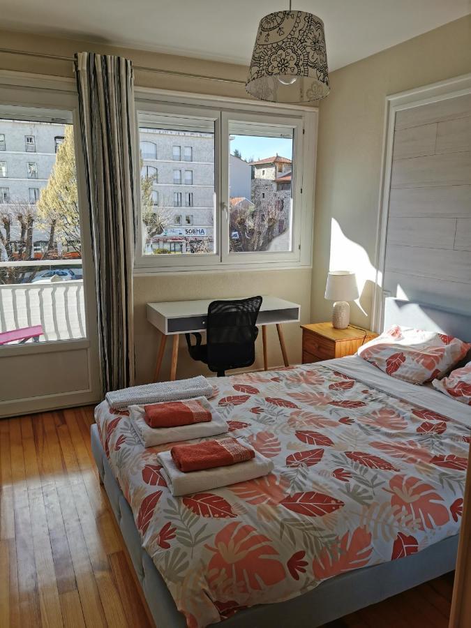 Chambre Privee Dans Appart Partage, Centre Ville, Avec Vue Sur Les Monuments Le Puy-en-Velay Exterior photo